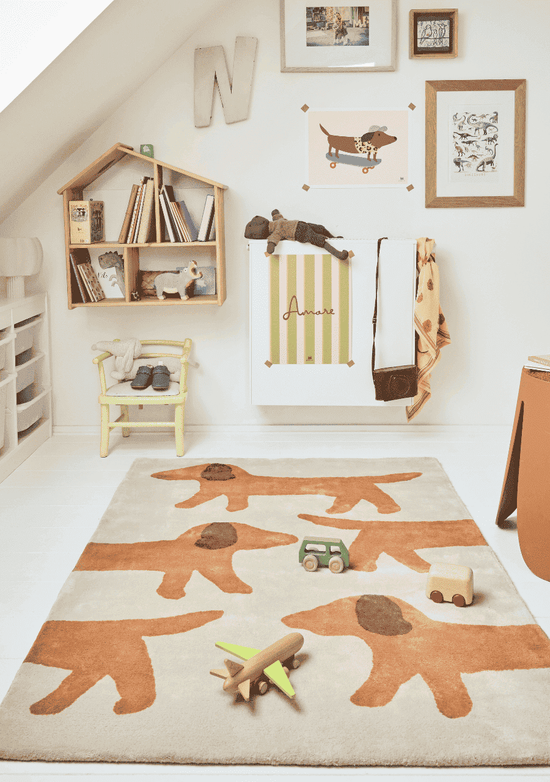 Tapis Walter Caramel