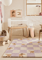 Tapis Walter Damier Lilas