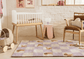 Tapis Walter Damier Lilas