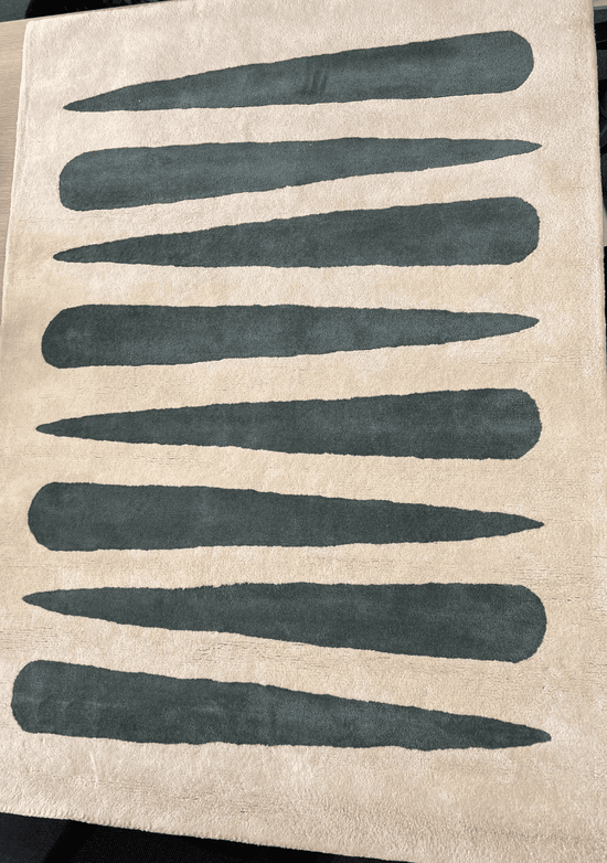 Tapis Imparfait Mikado Kaki - 120 x 170 cm